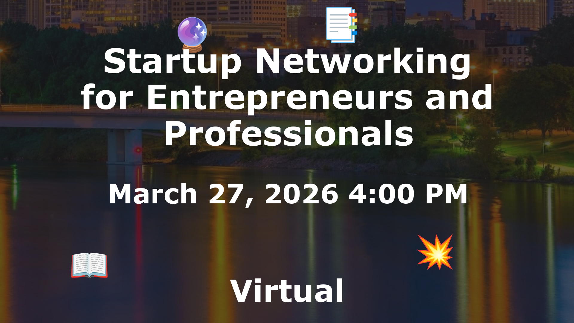 Startup Networking for Entrepreneurs and Professionals event image